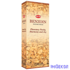 HEM füstölő hexa indiai 20 db - Benzoin dekorációs kellék