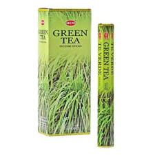 HEM Green Tea / Zöld Tea füstölő hexa indiai 20 db füstölő