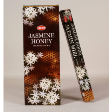  HEM Jasmine Honey / Jázmin Méz füstölő hexa indiai 20 db füstölő