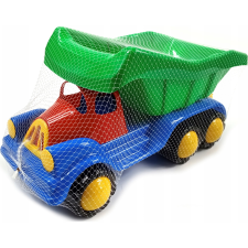 Hemar Színes Dömperszállító Autó - Utánfutóval, 45 cm ( ) autópálya és játékautó