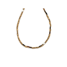Hematit szinezett arany tégla 2x4mm medál
