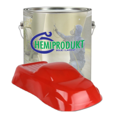 Hemiprodukt 1K Ipari Fedőfesték - RAL3020 - Traffic Red zománcfesték