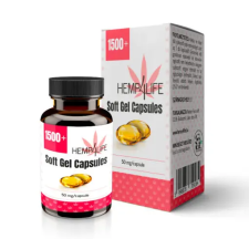  Hemp4Life lágyzselatin CBD kapszula 30db 1500mg vitamin és táplálékkiegészítő