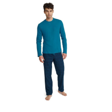 henderson Unusual férfi pizsama, kék 3XL
