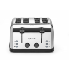 Hendi 4 szeletes kenyérpirító, , 240V/1500W, 295x335x(H)180mm - HENDI 261187 kenyérpirító