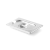 Hendi 806975 GN Kitchen Line Acél fedő merőkanál kivágással, GN 1/9