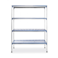 Hendi Alumínium tároló állvány - 1280x405x(H)1685 mm - HENDI 812273 konyhai eszköz