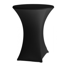Hendi Bárasztal terítő - Fekete - ø850x(H)1150 mm - HENDI 813836 lakástextília