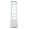 Hendi Bemutató vitrin 280L - fehér - 230V / 290W - 2/8˚C - 556x526x(H)1913 mm - HENDI 233696