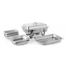 Hendi Chafing edénykészlet - Kitchen Line - 585x385x(H)315 mm - HENDI 471050 edény