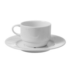 Hendi Csésze és csészealj - kávéscsésze - 0.17 L - ø80 mm - HENDI 798164 bögrék, csészék