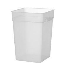 Hendi Ételtároló doboz - mércés jelzéssel - 20,8L - 290x290x(H)400mm - HENDI 870969 papírárú, csomagoló és tárolóeszköz