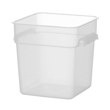 Hendi Ételtároló doboz -  mércés jelzéssel - 7,6L - 235x235x(H)230mm - HENDI 870938 papírárú, csomagoló és tárolóeszköz