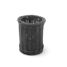 Hendi Evőeszköz kosár, HENDI, Fekete, ⌀100x(H)120mm konyhai eszköz