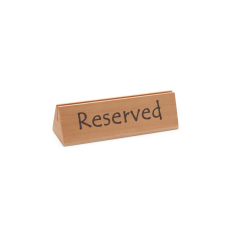 Hendi Foglalt Tábla, , "reserved", 152x44x(H)44mm - HENDI 664308 konyhai eszköz