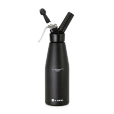 Hendi Habszifon Termékcsalád fekete, HENDI, Kitchen Termékcsalád, 0,95L, Fekete, ⌀95x(H)320mm konyhai eszköz
