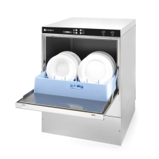 Hendi Mosogatógép 50x50 - elektromechanikus vezérlés, HENDI, ürítő szivattyúval, 400V/6600W, 570x600x(H)830mm mosogatógép