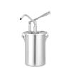 Hendi Szószadagoló tartály adagolóval rozsdamentes 4,5 liter - (H)420mm - HENDI 558102