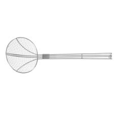 Hendi Szűrőkanál - Világos szürke - ø160 mm - HENDI 640401 konyhai eszköz