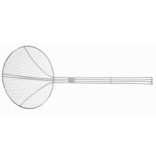 Hendi Szűrőkanál - Világos szürke - ø220 mm - HENDI 640708 konyhai eszköz
