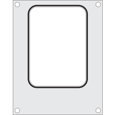 Hendi Tálcatömítő mátrix, HENDI, tartály 187 x 137 mm konyhai eszköz