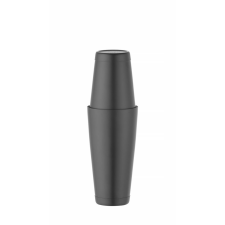 Hendi Tin-on-Tin Boston shaker, BarUp, 0,8L, Fekete, ⌀90mm - HENDI 596418 konyhai eszköz