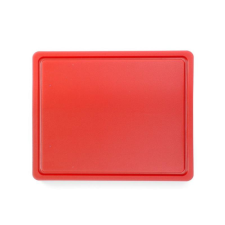 Hendi Vágódeszka HACCP GN 1/2 32,5x26,5x1,2cm /piros/ konyhai eszköz