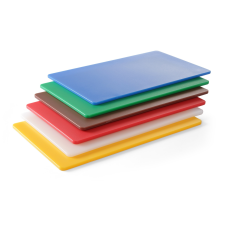 Hendi Vágódeszka HACCP GN 1/2 - Piros - 265x325x(H)9 mm - HENDI 826713 konyhai eszköz