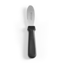 Hendi Vajazó kés - fogazott, HENDI, Fekete, (L)210mm konyhai eszköz