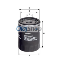 HENGST H97W01(OP 621) olajszűrő olajszűrő