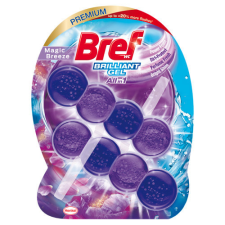 HENKEL Bref Brilliant Gel, wc illatosító, Magic Breeze, 2x42g tisztító- és takarítószer, higiénia