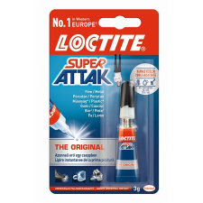 HENKEL Loctite Super Attak Universal Pillanatragasztó 3g (304056/2008375) ragasztó