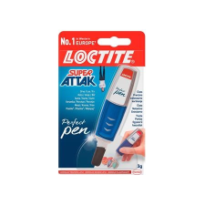 HENKEL Pillanatragasztó, 3 g, HENKEL "Loctite Super Attak Perfect Pen" ragasztóanyag
