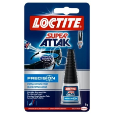 HENKEL Pillanatragasztó, 5 g, HENKEL "Loctite Super Attak Precision" ragasztó