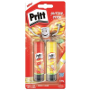 HENKEL Ragasztóstift, 2x20 g, glitteres, HENKEL "Pritt"