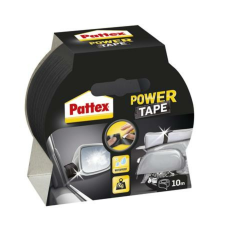 HENKEL Ragasztószalag, 50 mm x 10 m, HENKEL "Pattex Power Tape", fekete ragasztószalag