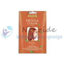 ,HENNA COLOR, Henna Color hajszínezőpor nr 7 rézvörös 25 g hajfesték, színező