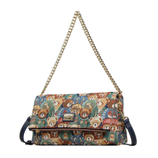  Henney Bear – Kézi- és Válltáska -H-1237-GREEN BEAR- kézitáska és bőrönd