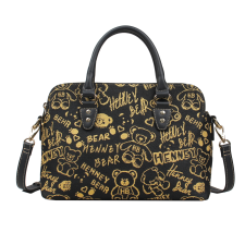  Henney Bear Kézi- És Válltáska -H-006-GOLD TIME- kézitáska és bőrönd