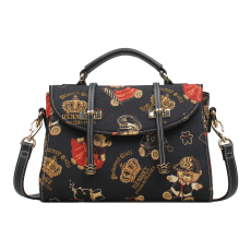  Henney Bear- Kézi- És Válltáska- H-260-CROWN BEAR-