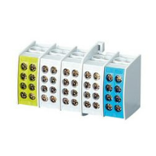 Hensel Fővezetéki leágazókapocs 80A szürke 3x(4x25mm2) kék 4x25mm2 zöld 4x25mm2 5-pólus Hensel - 2600137 villanyszerelés