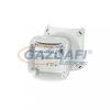 Hensel KF 0202 G Időjárásálló kábelösszekötő doboz, 93x93x62 mm, IP66/67