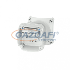 Hensel KF 0202 G Időjárásálló kábelösszekötő doboz, 93x93x62 mm, IP66/67 villanyszerelés