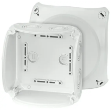 Hensel KF 0600 G Időjárásálló kábelösszekötő doboz, 130x130x77 mm, IP66/67 villanyszerelés