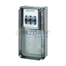 Hensel Mi 76479 NH-késes szakaszolható biztosító szekrény, 300x600x214 mm villanyszerelés