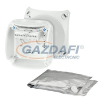 Hensel WP 0402 G Vízálló kábelösszekötő doboz kiöntőmasszával, 104x104x70 mm, IP68