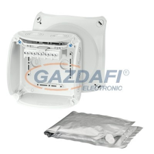 Hensel WP 0604 G Vízálló kábelösszekötő doboz kiöntőmasszával, 130x130x77 mm, IP68 villanyszerelés