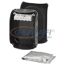 Hensel WP 1006 B Vízálló kábelösszekötő doboz kiöntőmasszával, 130x180x77 mm, IP68 villanyszerelés