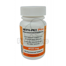  Hepa-Pet Plus 250 mg tabletta 30 db vitamin, táplálékkiegészítő kutyáknak