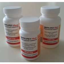 Hepa-Pet Plus májvédő hatású ízesített tabletta 60 db / 700 mg vitamin, táplálékkiegészítő kutyáknak
